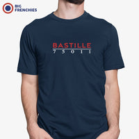 Bastille 75011 Men's Organic Cotton Tee
