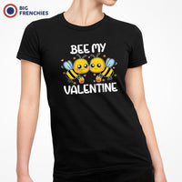 Bee My Valentine Women's Organic Cotton Tee