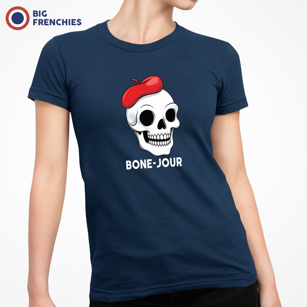 Bone-jour Halloween Women's Organic Cotton Tee