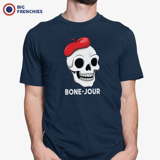 Bone-jour Halloween Men's Organic Cotton Tee