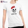 Bone-jour Halloween Women's Organic Cotton Tee