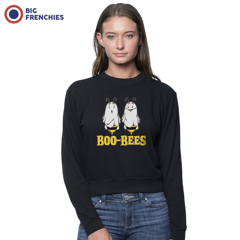 Boo-Bees Halloween Women's Organic Cotton RPET French Terry Crew