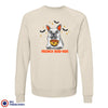 French Boo-Dog Halloween Unisex Organic Cotton Sweatshirt