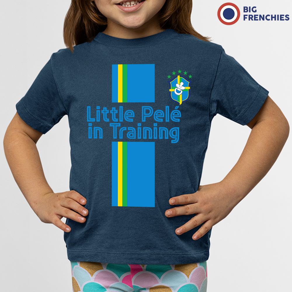 Little Pelé In Training Youth & Toddler Organic Cotton Tee