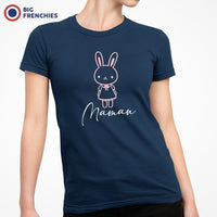 Easter Maman Lapin Wishes Women's Organic Cotton Tee