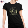Mountains and Trees with RV Camping Women's Organic Tee