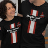 Maple Leaf MVP, Baby Beaver Striker Dad and Child Organic Cotton T-Shirts Family Set (Set of 2)