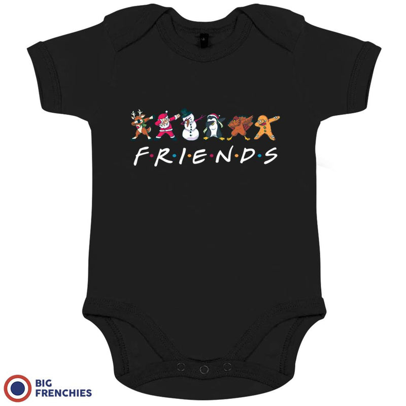 Friends Christmas Organic Cotton Baby Onesie