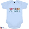 Friends Christmas Organic Cotton Baby Onesie
