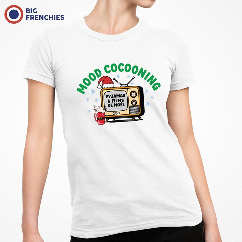 Mood Cocooning Pijamas & Films De Noël Christmas Women's Organic Cotton Tee