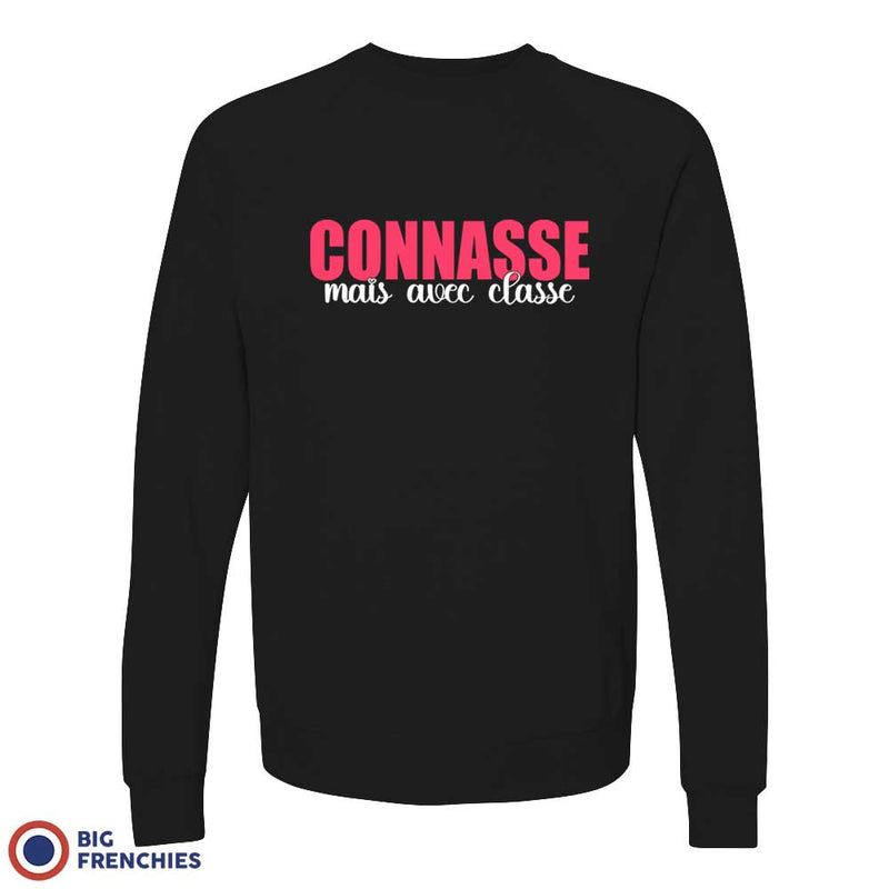 Connasse Mais Avec Classe Women's Organic Cotton Sweatshirt