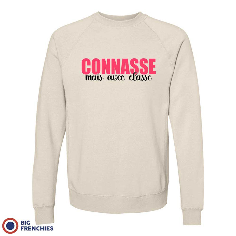 Connasse Mais Avec Classe Women's Organic Cotton Sweatshirt