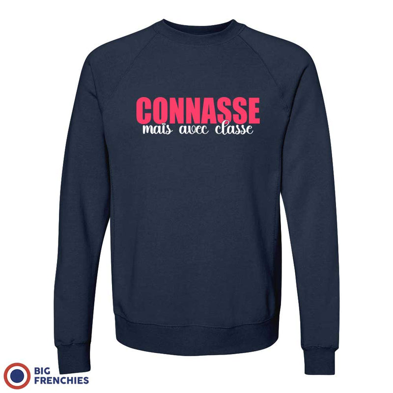 Connasse Mais Avec Classe Women's Organic Cotton Sweatshirt