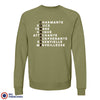 Charmante,  Douce, Tendre Women's Organic Cotton Sweatshirt