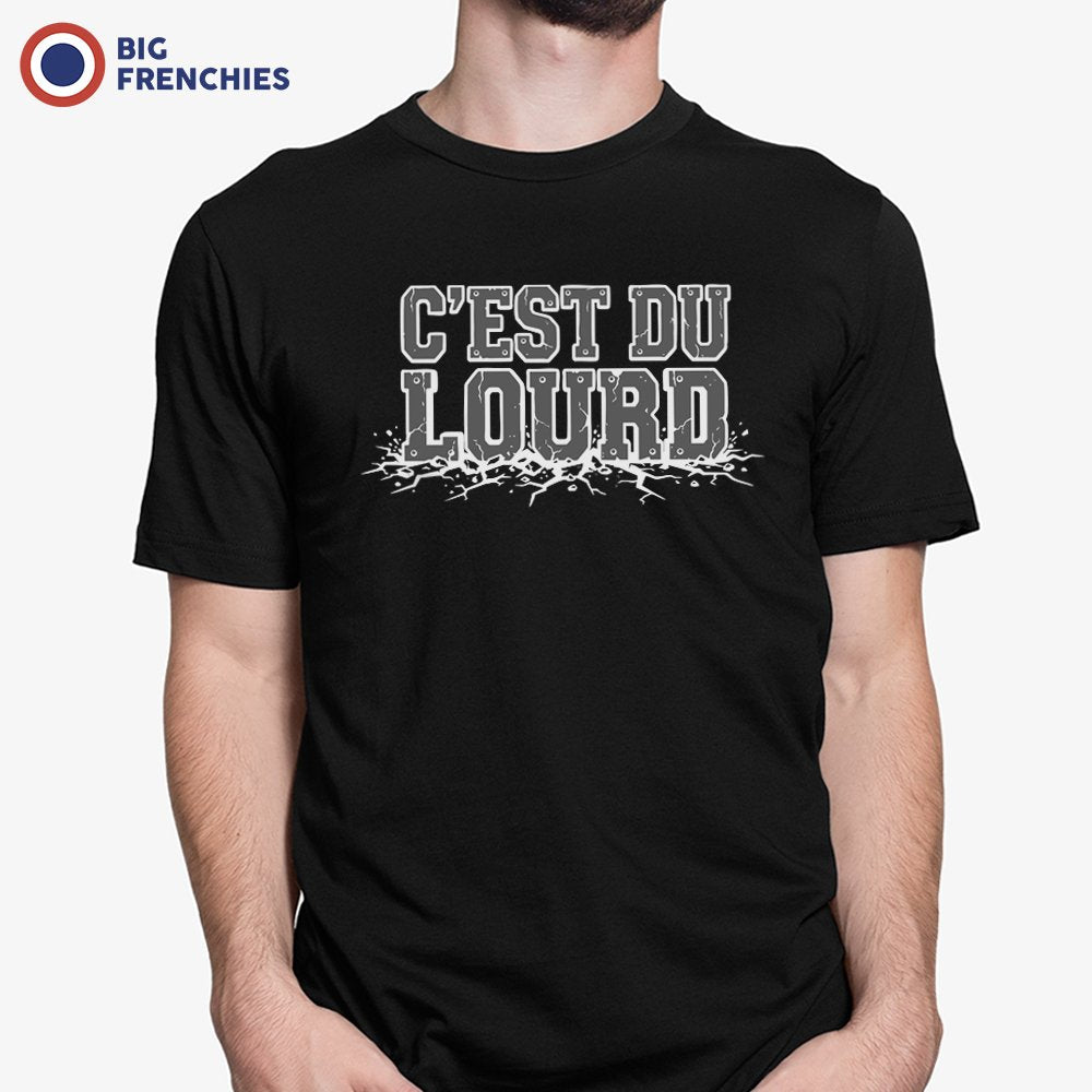 C'est Du Lourd Men's Organic Cotton Tee