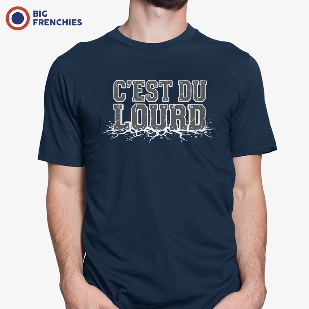 C'est Du Lourd Men's Organic Cotton Tee