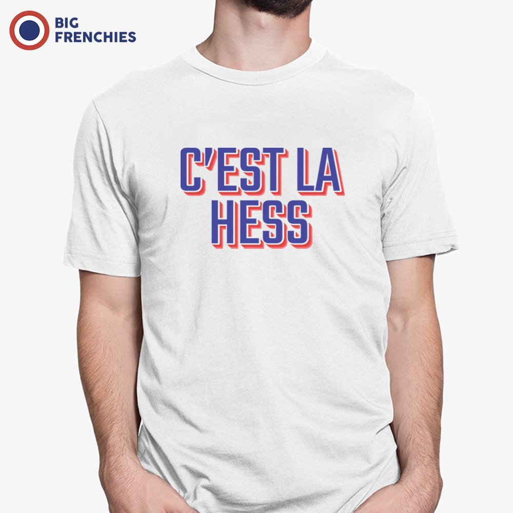 C'est La Hess Men's Organic Cotton Tee