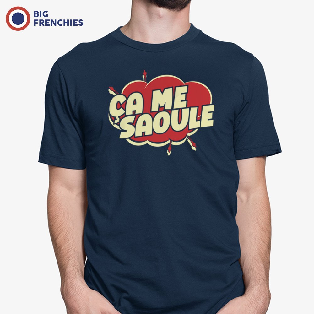 Ça me Saoule Men's Organic Cotton Tee