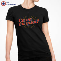 Ça Va ou Quoi? Women's Organic Cotton Tee