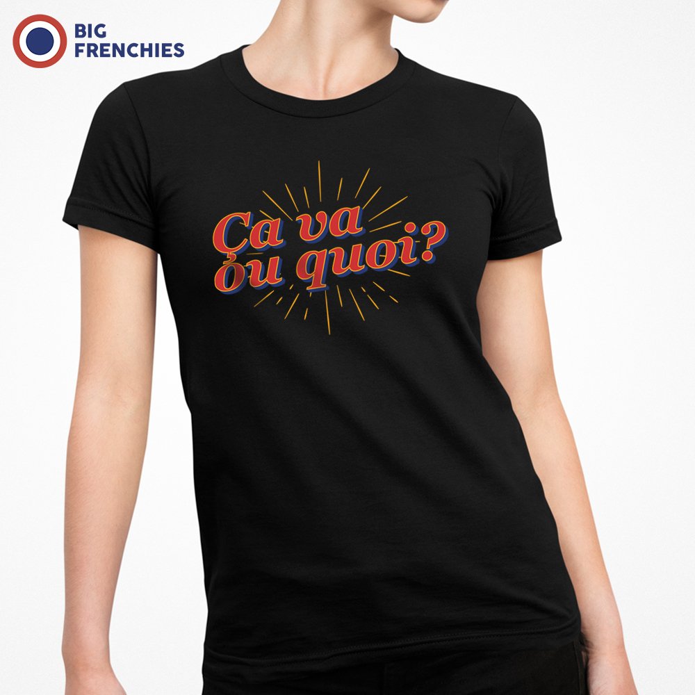 Ça Va ou Quoi? Women's Organic Cotton Tee