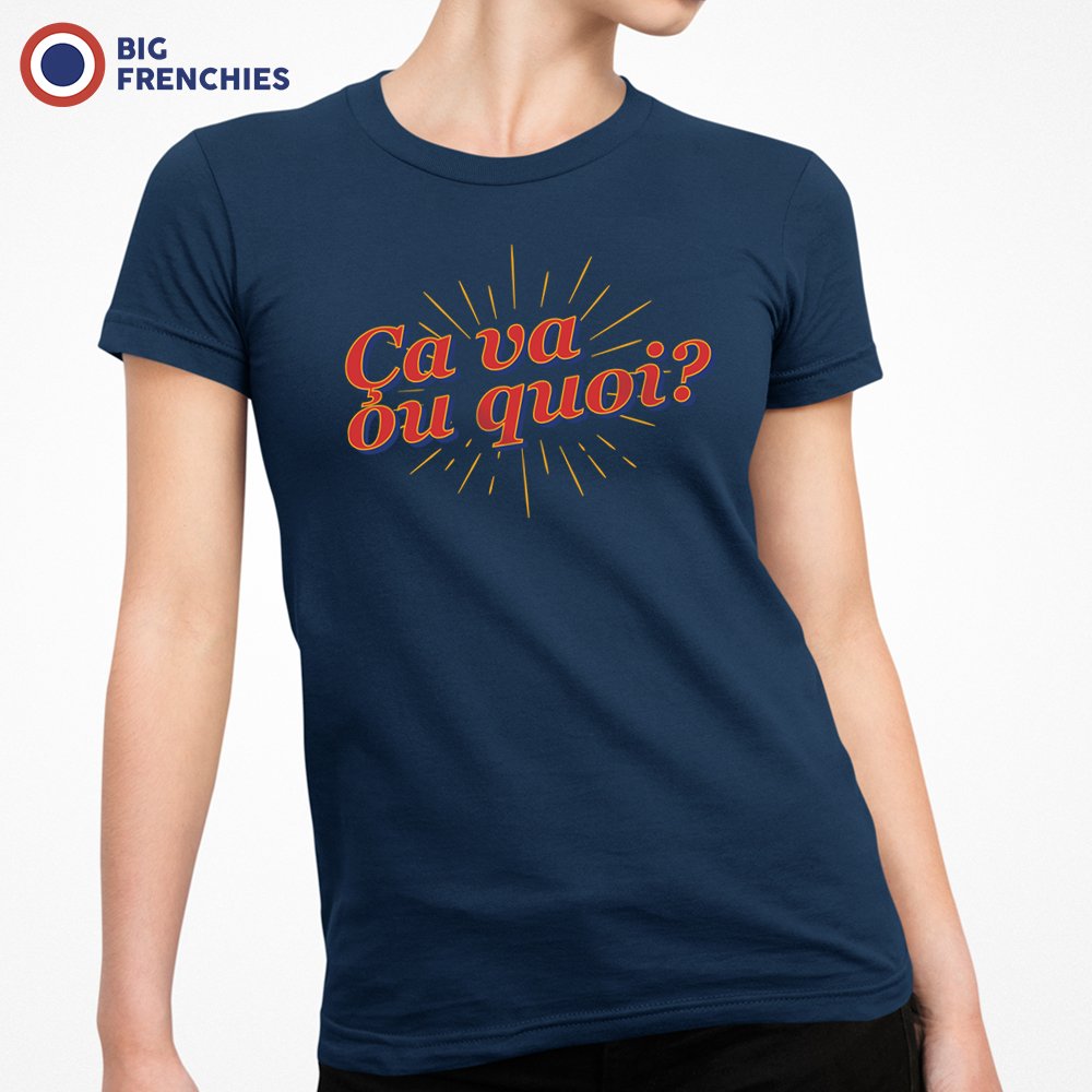 Ça Va ou Quoi? Women's Organic Cotton Tee