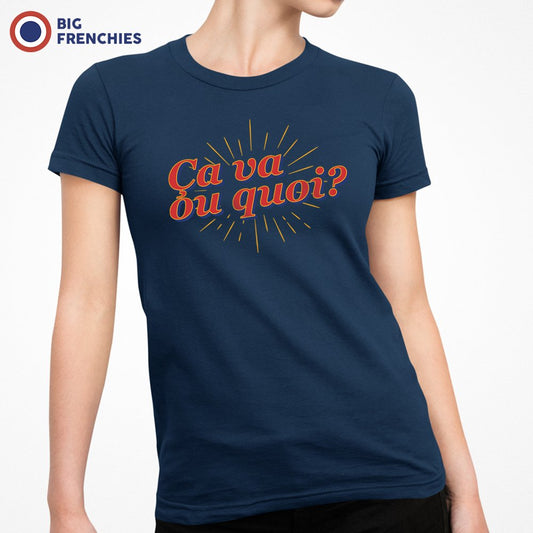 Ça Va ou Quoi? Women's Organic Cotton Tee