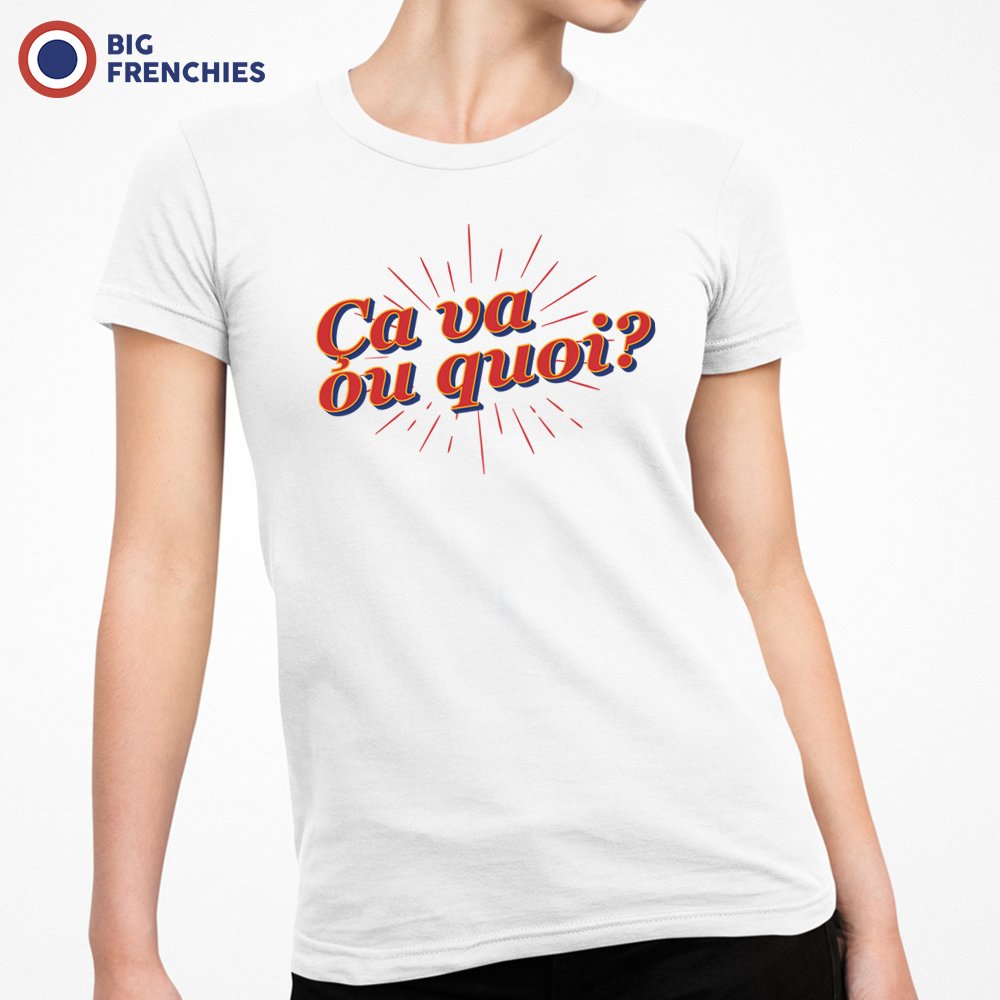 Ça Va ou Quoi? Women's Organic Cotton Tee