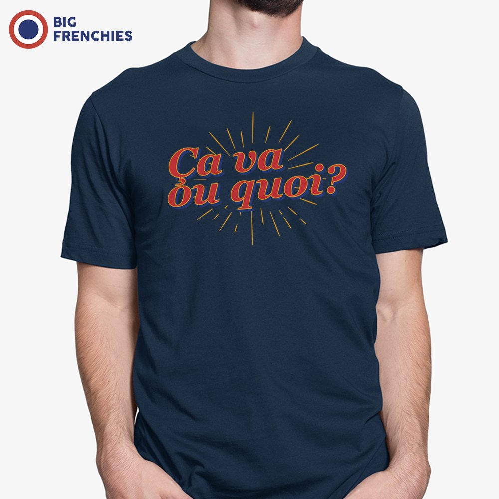 Ça Va ou Quoi? Men's Organic Cotton Tee
