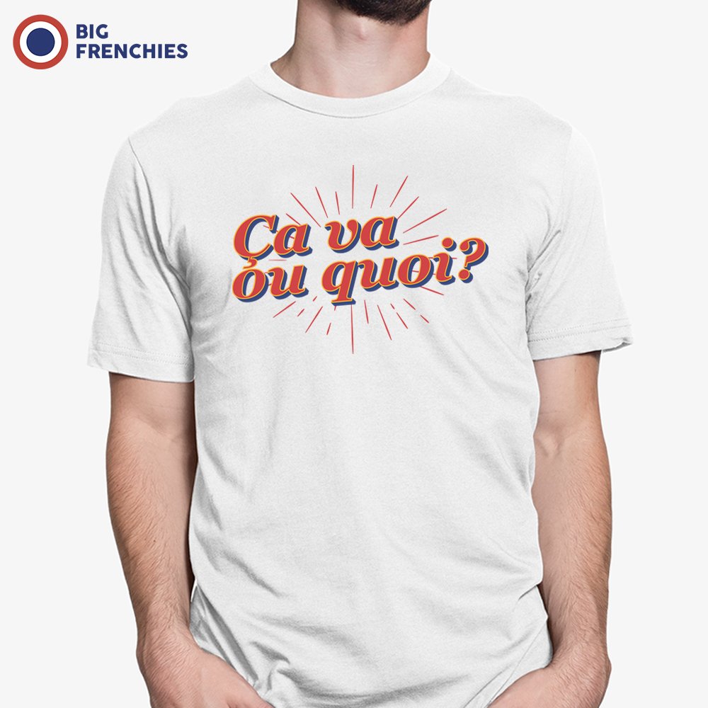 Ça Va ou Quoi? Men's Organic Cotton Tee