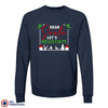 Dear Santa Let's Negotiate Unisex Organic Cotton Sweatshirt
