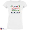 Dear Santa Let's Negotiate Christmas Women's Organic Tee