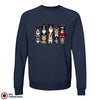 Christmas Dogs Unisex Organic Cotton Sweatshirt