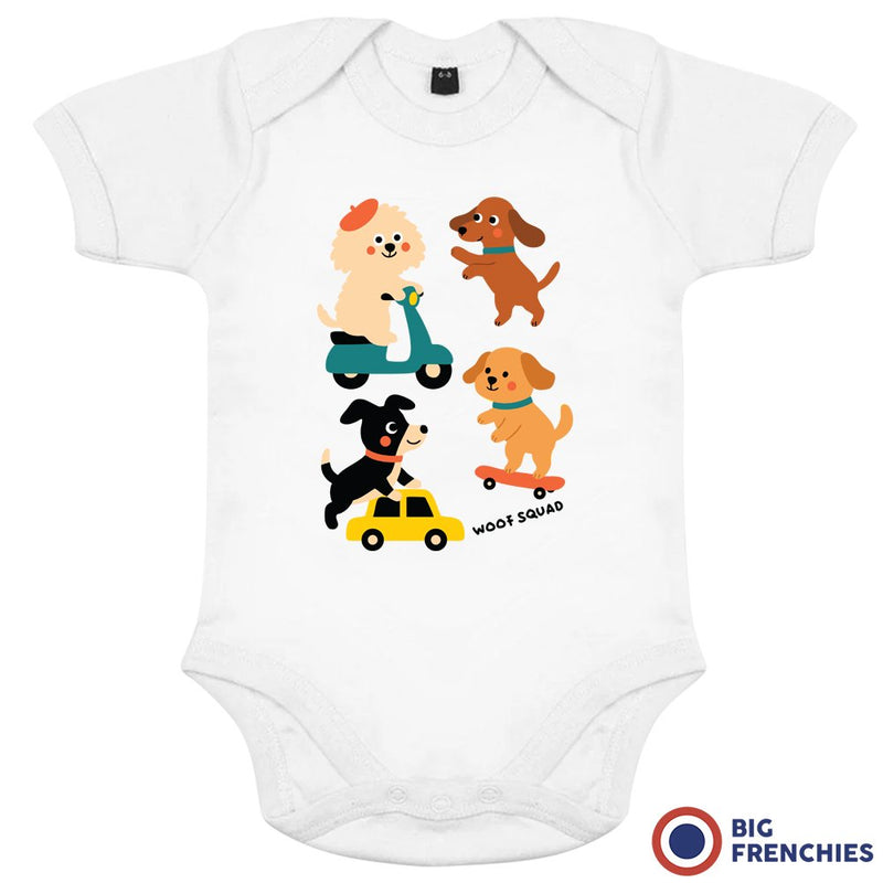 Cute Puppies Organic Baby Onesie