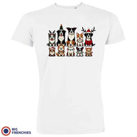 Christmas Dogs Men's Organic Cotton Tee
