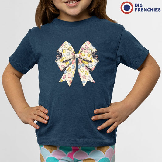 Easter Bow Youth & Toddler Organic Cotton Tee