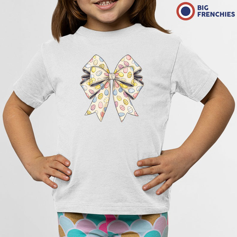 Easter Bow Youth & Toddler Organic Cotton Tee