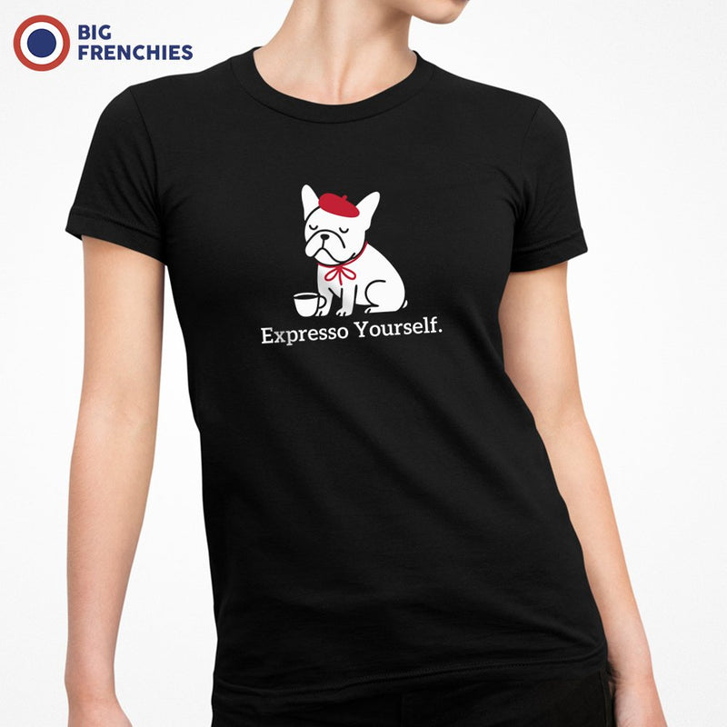 Expresso Yourself Frenchie Women's Organic Cotton Tee