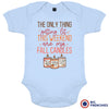 The Only Thing Getting Lit This Weekend Are My Fall Candles Organic Cotton Baby Onesie