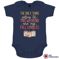 The Only Thing Getting Lit This Weekend Are My Fall Candles Organic Cotton Baby Onesie