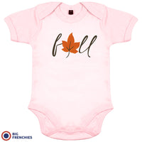 Fall Organic Cotton Baby Onesie