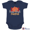 Farm Fresh Pumpkin Organic Cotton Baby Onesie