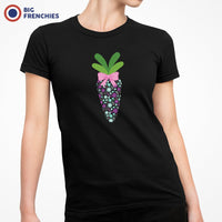Floral Carrot Women's Organic Cotton Tee