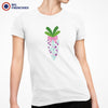 Floral Carrot Women's Organic Cotton Tee