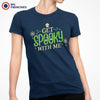 Get Spooky With Me Halloween Women's Organic Cotton Tee