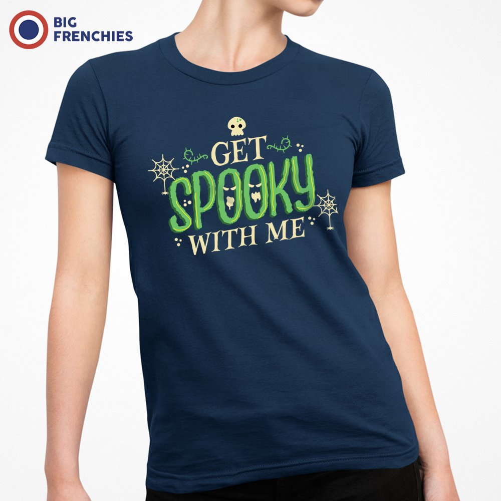 Get Spooky With Me Halloween Women's Organic Cotton Tee