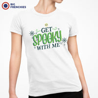 Get Spooky With Me Halloween Women's Organic Cotton Tee
