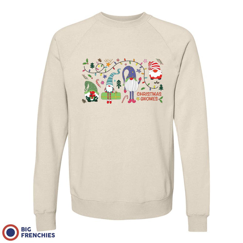 Christmas Gnomes Unisex Organic Cotton Sweatshirt