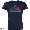 Grandpa A True American Hero Men's Organic Tee