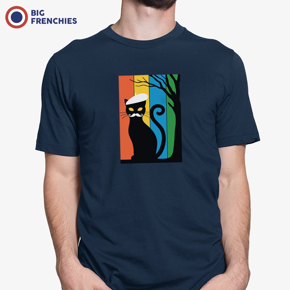 Halloween Cat Men's Organic Cotton Tee