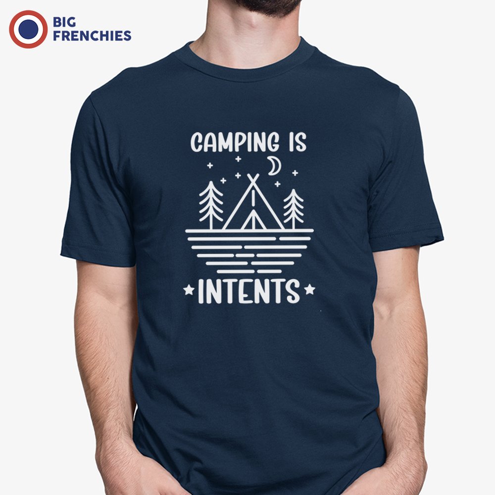 Camping Is Intents Men's Organic Tee